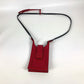 FENDI Shoulder Bag 7AR944 leather Red FF logo phone bag