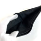 FENDI Folded wallet 7M0266 leather black Zucca rubber belt logo unisex(Unisex) Used Authentic