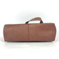 FENDI Handbag leather Brown vintage FF logo Women Used Authentic