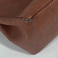 FENDI Handbag leather Brown vintage FF logo Women Used Authentic