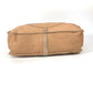 FENDI Tote Bag leather beige vintage Big logo Women Used Authentic