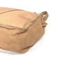 FENDI Tote Bag leather beige vintage Big logo Women Used Authentic