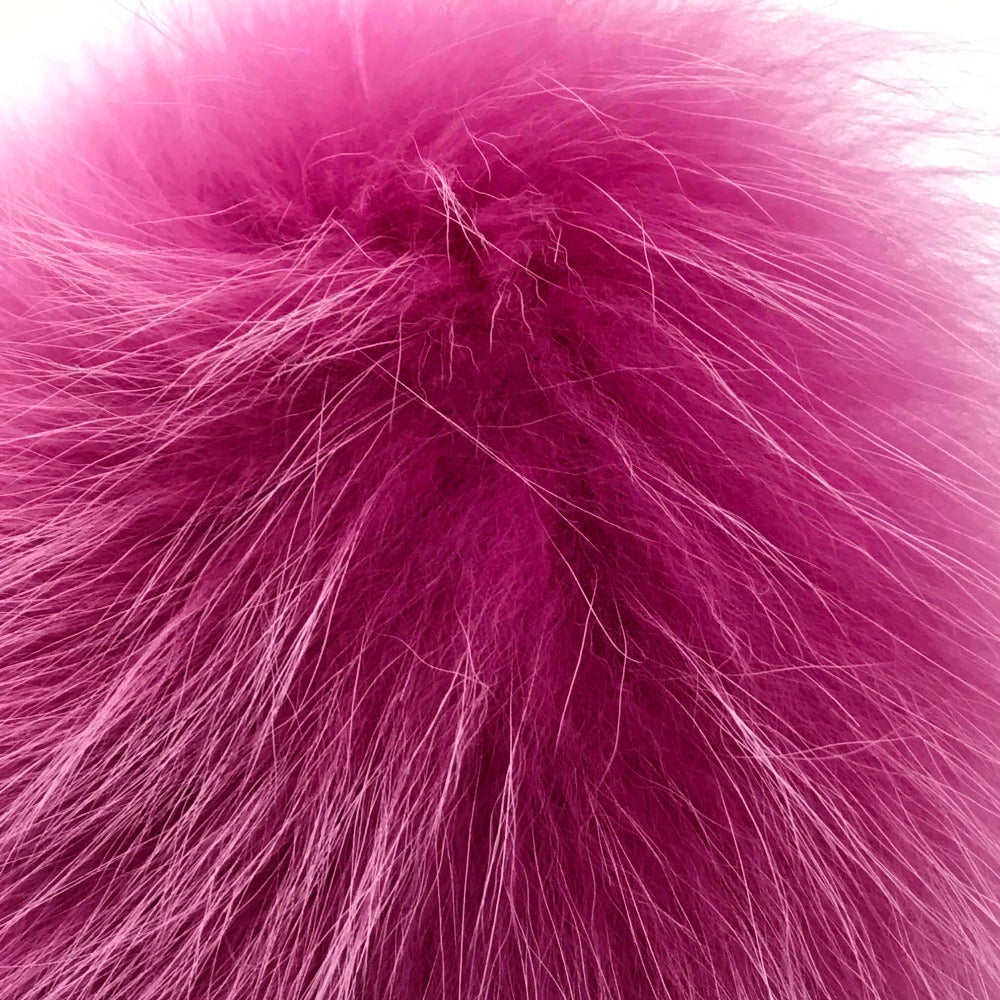 FENDI charm fur pink BAG BUGS Bag Bugs Women Used Authentic
