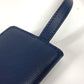 FENDI charm leather Navy Bucket type Bag type Women Used Authentic