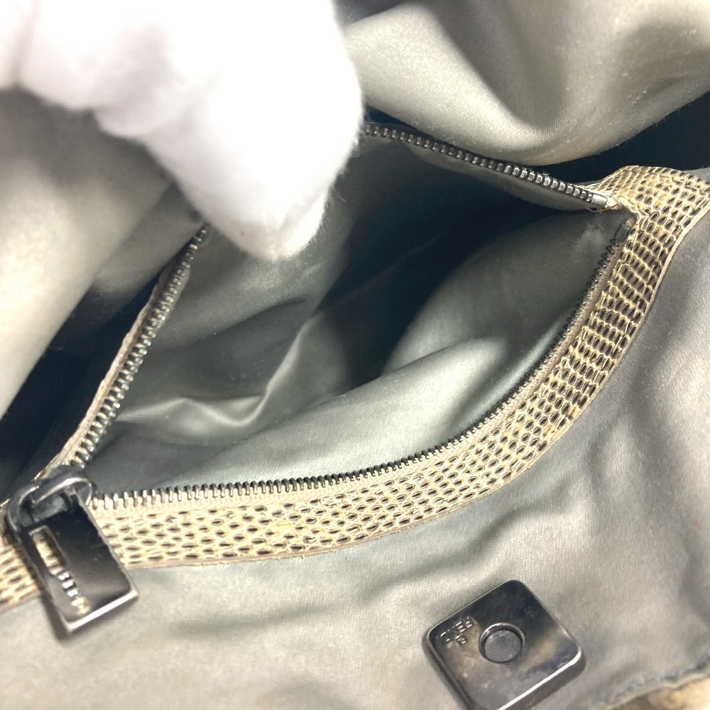 FENDI Tote Bag fur beige fur
