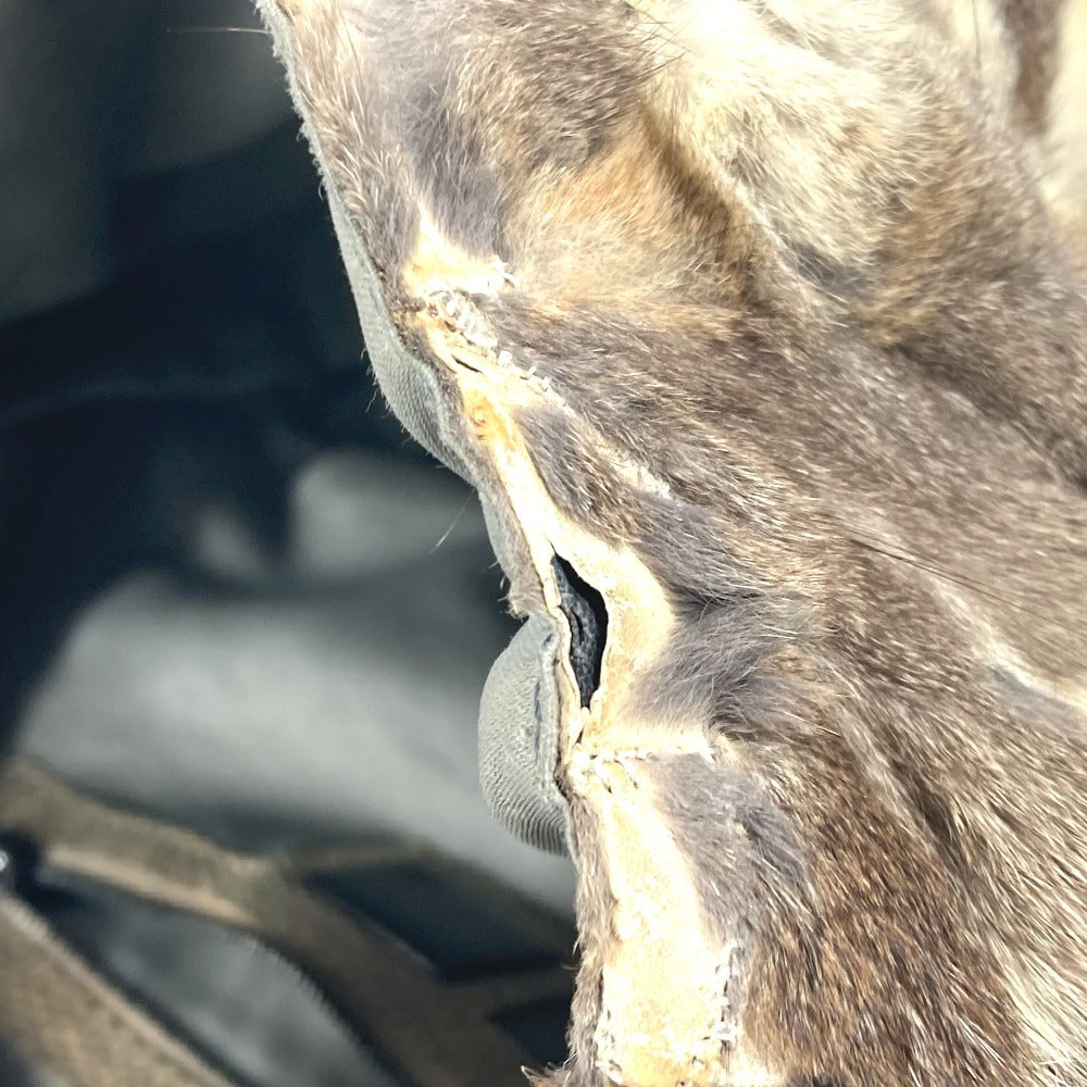 FENDI Tote Bag fur beige fur