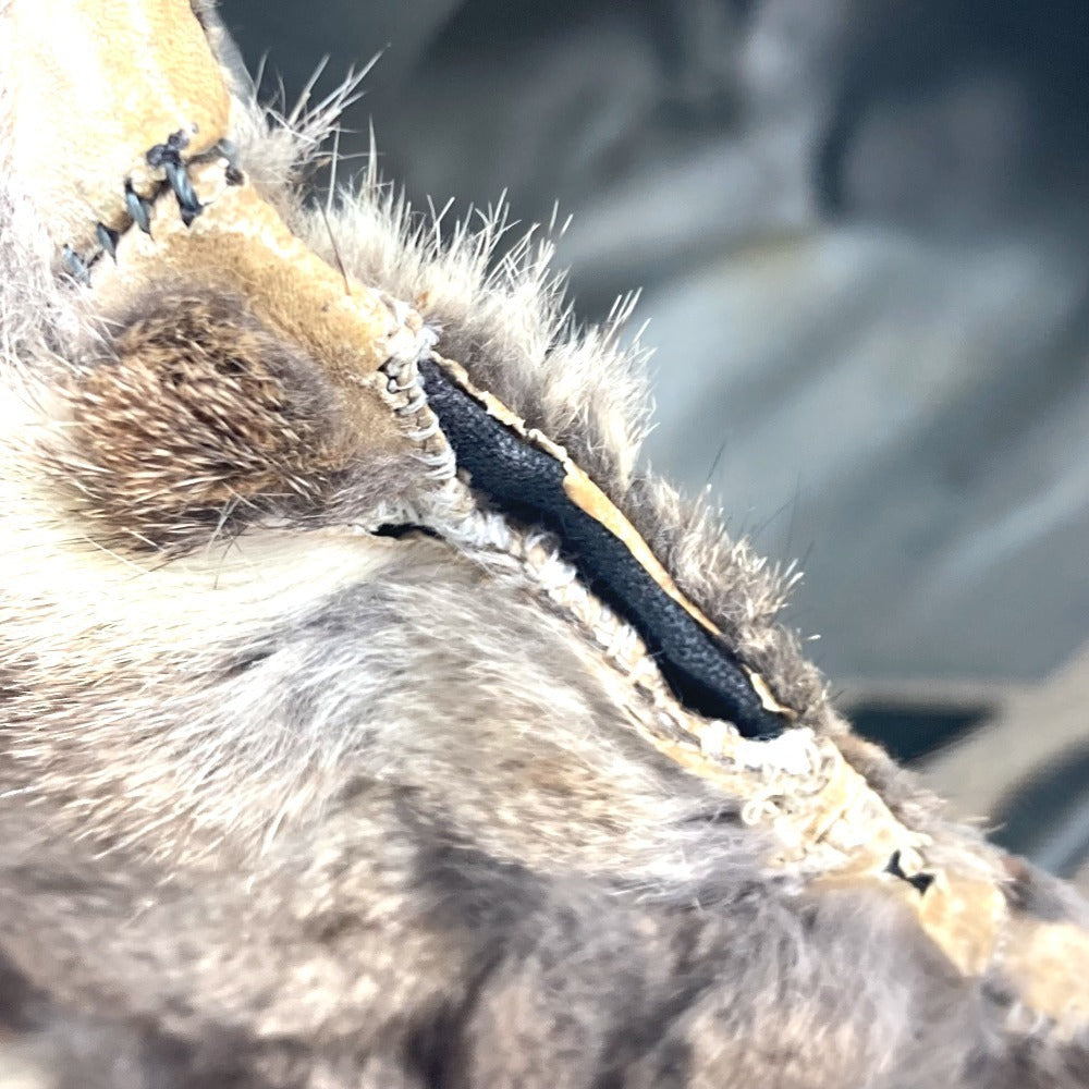 FENDI Tote Bag fur beige fur