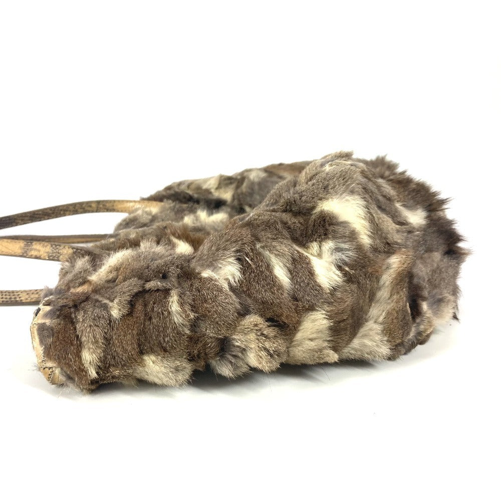 FENDI Tote Bag fur beige fur