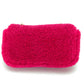 FENDI Shoulder Bag 8M0315 Mouton Fusha pink Mini baguette Women Used Authentic