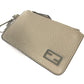FENDI Coin case 7M0343 leather beige By color logo Women Used Authentic
