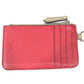FENDI Coin case 7M0343 leather beige By color logo Women Used Authentic