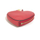 FENDI Coin case 8M0467 leather Red heart Women Used Authentic