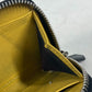 FENDI Coin case 7M0257 leather black logo Zip Around mens Used Authentic