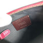 FENDI Coin case 8AP151 leather Red Heart studs Women Used Authentic