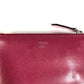 FENDI Coin case 8AP151 leather Red Heart studs Women Used Authentic