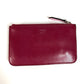FENDI Coin case 8AP151 leather Red Heart studs Women Used Authentic