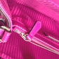FENDI Handbag 8BH253 leather purple Petite to Jules Women Used Authentic