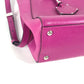 FENDI Handbag 8BH253 leather purple Petite to Jules Women Used Authentic