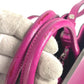 FENDI Handbag 8BH253 leather purple Petite to Jules Women Used Authentic