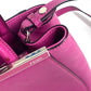 FENDI Handbag 8BH253 leather purple Petite to Jules Women Used Authentic