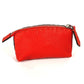 FENDI Pouch 8N0115 leather Red Celeria Women Used Authentic