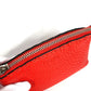 FENDI Pouch 8N0115 leather Red Celeria Women Used Authentic