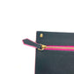 FENDI Pouch leather black By color Accessories Flat Women Used Authentic