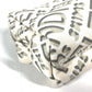 FENDI Pouch 8N0179 Nylon white SKIMS collaboration Skims logo Women Used Authentic