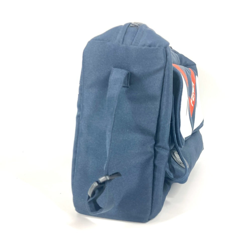 FENDI Pouch Nylon Navy monster bugs For strollers Kids Used Authentic
