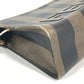 FENDI business bag PVC khaki vintage Pecan mens(Unisex) Used Authentic