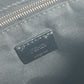FENDI Clutch bag 7VA350 leather black Monster Bugs mens Used Authentic