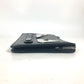 FENDI Clutch bag 7VA350 leather black Monster Bugs mens Used Authentic