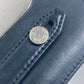 FENDI Clutch bag 7VA350 leather black Monster Bugs mens Used Authentic