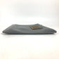 FENDI Clutch bag 7N0078 leather black Pouch Zucca logo mens Used Authentic