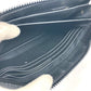 FENDI Clutch bag 7VA350 leather black Zucca logo