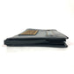 FENDI Clutch bag 7VA350 leather black Zucca logo