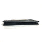 FENDI Clutch bag 7VA350 leather black Zucca logo