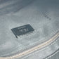 FENDI Clutch bag leather black logo LOVE unisex(Unisex) Used Authentic