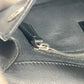 FENDI Clutch bag leather black logo LOVE unisex(Unisex) Used Authentic