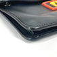 FENDI Clutch bag leather black logo LOVE unisex(Unisex) Used Authentic