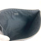 FENDI Clutch bag leather black Selleria logo