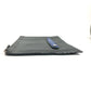 FENDI Clutch bag leather black Selleria logo