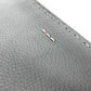 FENDI Clutch bag leather black Selleria logo