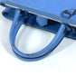 FENDI Handbag 8BH253 leather blue Petite to Jules