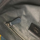 FENDI Backpack 7VZ031 Canvas / leather yellow Optikal Stripes mens Used Authentic