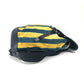 FENDI Backpack 7VZ031 Canvas / leather yellow Optikal Stripes mens Used Authentic