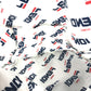 FENDI Backpack Nylon white backpack bag FILA collaboration Women Used Authentic