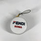 FENDI Backpack Nylon white backpack bag FILA collaboration Women Used Authentic