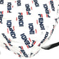FENDI Backpack Nylon white backpack bag FILA collaboration Women Used Authentic
