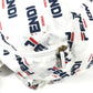 FENDI Backpack Nylon white backpack bag FILA collaboration Women Used Authentic